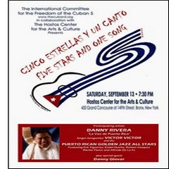 Concert for Cuban Five in New York on Saturday